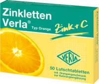 ZINKLETTEN-Verla-Orange-Lutschtabletten